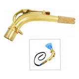 Saxofón Alto Sax Cuello Curvado Latón 24.5mm Con Paño De Lim