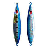 Isca Artificial Pesca Jumping Jig Sarda 100g  Azul Holográf