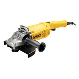 Esmeril Angular 9  2200w Dewalt Dwe490-b2c Color Amarillo