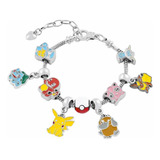 Pulsera Brazalete Dije Pokemon Charm Charmander Eevee