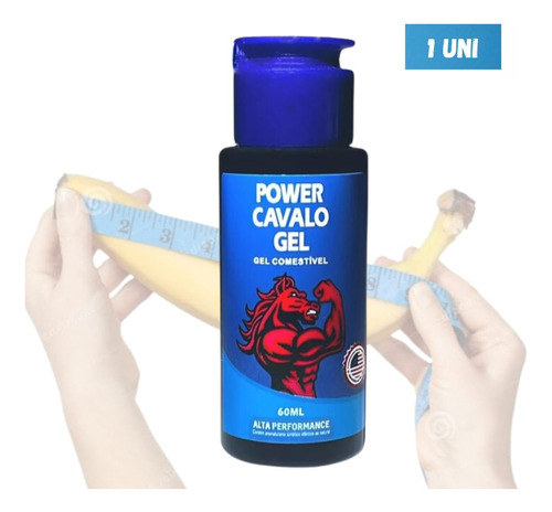 Nova Formula Eficaz Power Cavalo Gel Estimulantegel Massagem