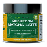 Té Verde Matcha Latte En Polvo, Extracto De Hongos Con Mezcl