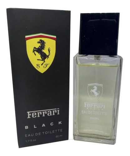 Perfume Ferrari Black (50ml/segunda Linha)