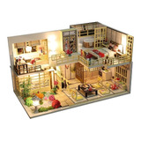 Casa De Muñecas Flever Miniatura Diy Casa Kit Con Estilo Csñ