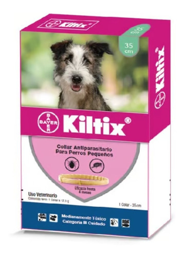 Antipulgas Collar Kiltix Para Perros De Razas Pequeñas Y A