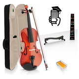 Violin 3/4 Laminado Estudiante  Divarius   Natural Briilo 