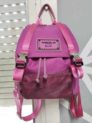 Mochila Fucsia Marca Junita Jo 