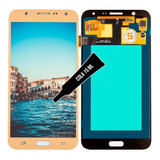 Tela Touch Display Compatível Com Galaxy J7 J700 Oled + Cola