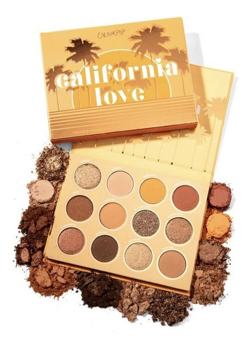 Paleta Sombras California Love Original Colourpop Maquillaje