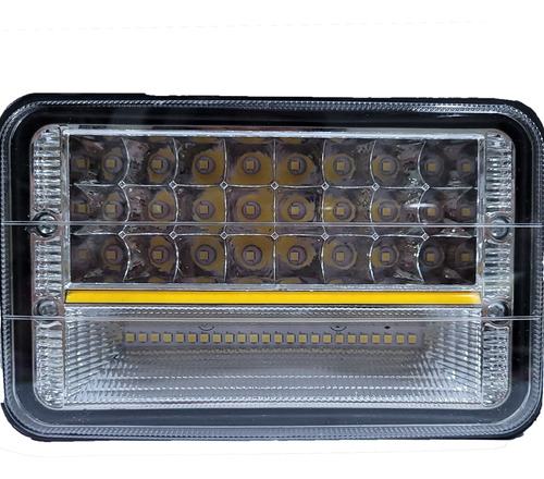 Faro Barra De Led Auxiliar - Drl Y Alta Y Baja 12v 24v 45w 