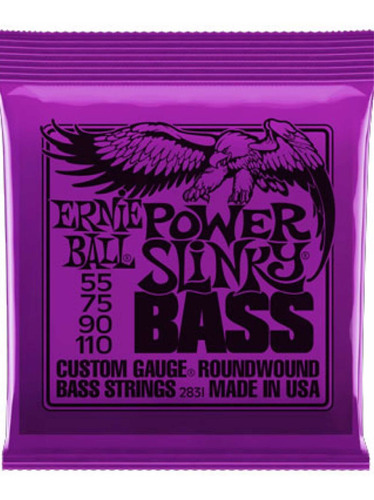 Cuerdas De Bajo Ernie Ball Power Slinky 55-110