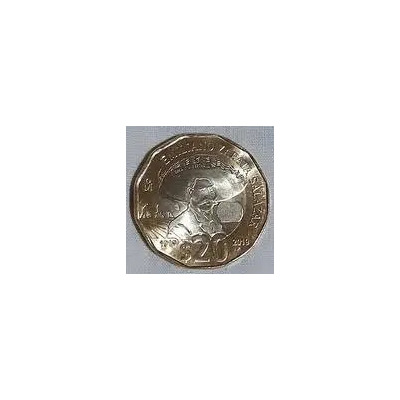 Moneda $20 Conmemorativa De Emiliano Zapata
