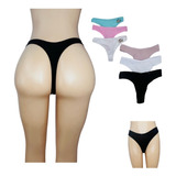 Sexy Calzones Colaless  Hilos Mujer Algodon (pack 12)
