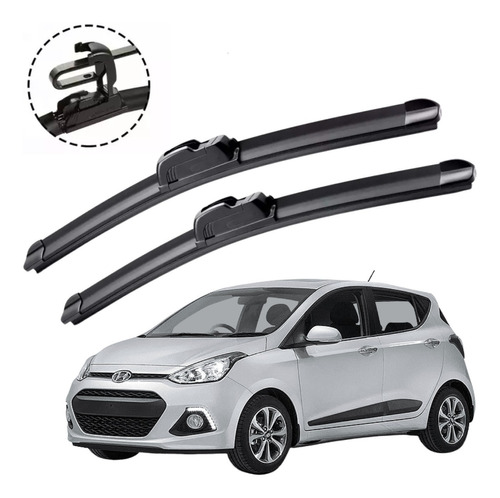 Plumas Limpiaparabrisas Reluvsa Para Hyundai Grand I10 2020