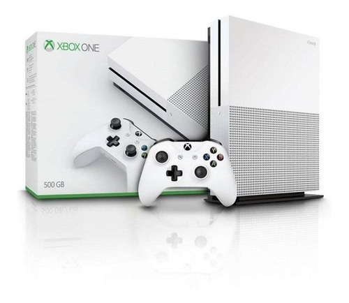 Microsoft Xbox One S 1tb Standard Cor  Branco