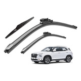 Juego 3 Plumas Limpiaparabrisas Para Hyundai Creta 2021 2022