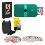 Kodak Smile Instant Print Camion Digital Verde Fotos Fo...