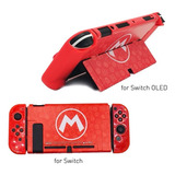 Kit Protector Case Para Nintendo Switch