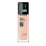 Base Maquillaje Maybelline Fit Me Matte + Poreless 120 30ml