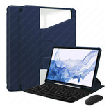 Funda Rotar C/teclado+mouse Para Samsung Galaxy Tab S9+ 12.4