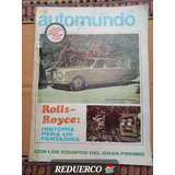 Automundo 73 Rolls Royce Calendario 28/9/1966