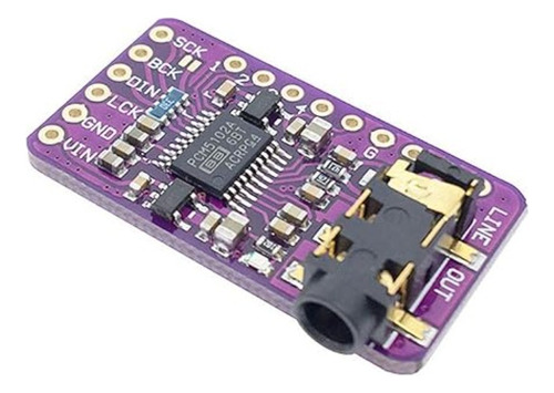 Modulo Dac Pcm5102 I2s Audio Hifi Raspberry Esp32 Arduino