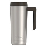 Mug Thermos Serie Alta -  Con Mango 500 Ml - Mate Steel