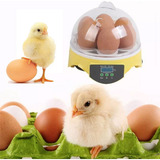 7 Ovos Mini Incubadora Torneamento Manual De Galinhas E Aves