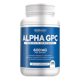 Alpha Gpc 600 Mg 120 Capsulas 