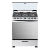 Estufa Whirlpool Wfr5100s A Gas/eléctrica 6 Quemadores  Acero Inoxidable Puerta Con Visor 5.1ft³