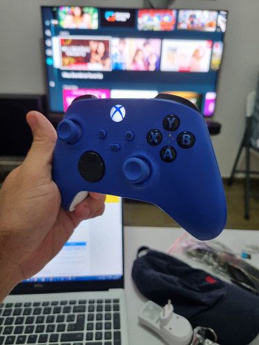 Controle Sem Fio Xbox Series - Shock Blue