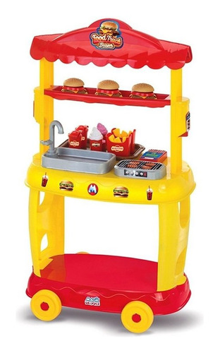 Lanchonete Infantil Carrinho Food Truck Burguer