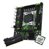 Kit Gamer Placa Mãe Machinist X99m Pr9 Xeon E5 2670 V3 32gb