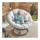 Silla Colchon Papasan, Comfortable Y Calidez 11.43cm Gruesor