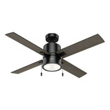 Ventilador Hunter Beck 52 Negro Mate Uso Interior