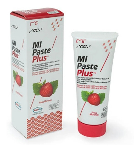 Pasta Mi Paste Plus Frambuesas X 40g Odontologia Fuji Gc