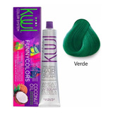 Nuevo Tinte Kuul Verde Funny Colors Fan - mL a $189