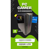 Pc Gamer I7 8700 + 1660 Ti + 16 Gb Ram + 1.25tb + 4 Coolers