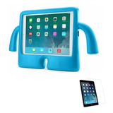 Capa Protetor Infantil Para iPad 8g 10,2 /pel Vidro (azul)