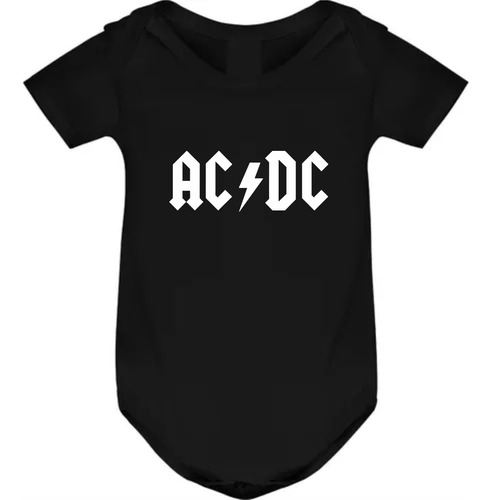 Body Para Bebé Ac Dc  Internacional Acdc