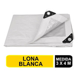 Lona De Polietileno 3 X 4 Metros Blanca, Pretul 23772 Pretul