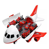 Coche De Juguete Transport Airplane Airliner Para Niños, Reg