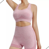 Conjunto Feminino Academia Levanta Bumbum De Bojo Removível