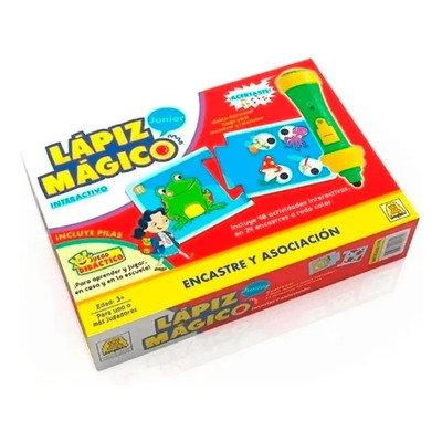 Lápiz Mágico Interactivo Implás Juego Educativo 48 Actividades | MercadoLibre