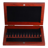 Oboe Reed Case Redwood Storage De Grande Capacidade Woodwind