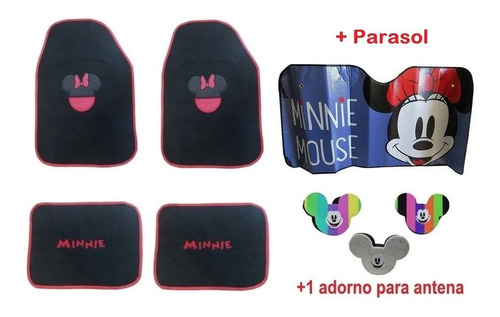 Tapetes Y Parasol Minnie Mouse Jeep Liberty 2005