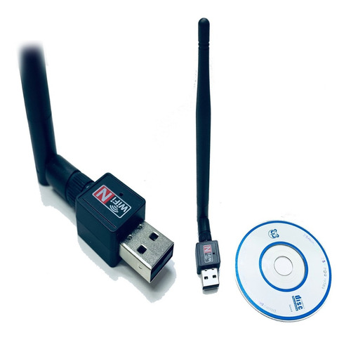 Antena Receptor De Wifi Usb 2.0 150mbps Con Envío Gratis