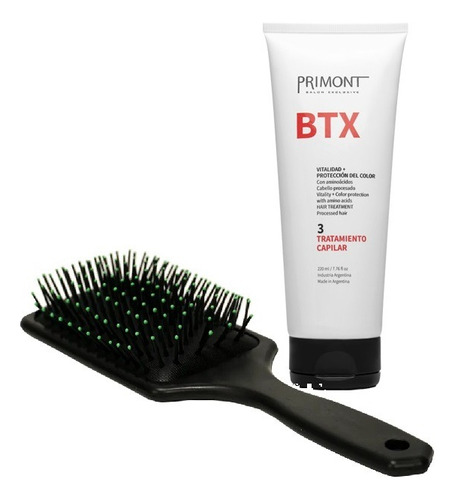 Kit Btx Tratamiento 220ml + Cepillo Primont