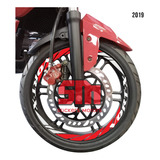 Stickers Reflejantes Para Rin De Moto Vortx 200, 250 O 300