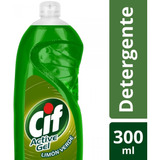 Pack X 18 Unid. Lavavajilla  Limon Verde 300 Ml Cif Deterg